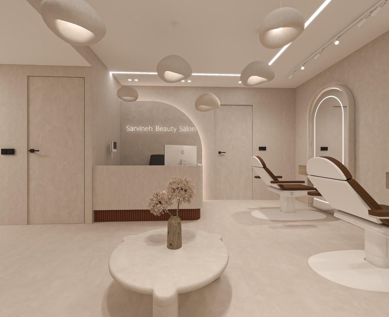عکس سالن زیبایی سروینه