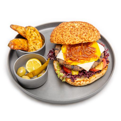 عکس فست‌فود مثلث