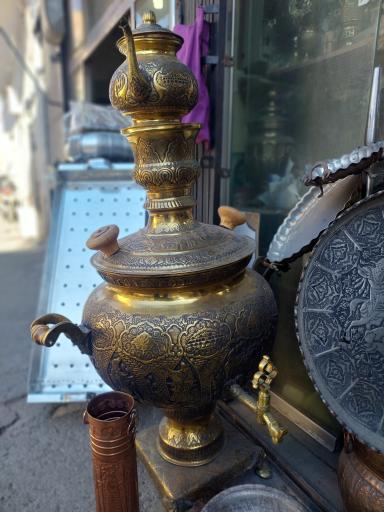 عکس صنایع دستی مس و برنج مسعود