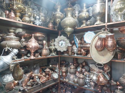 عکس صنایع دستی مس و برنج مسعود