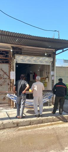 عکس نانوایی سنگک