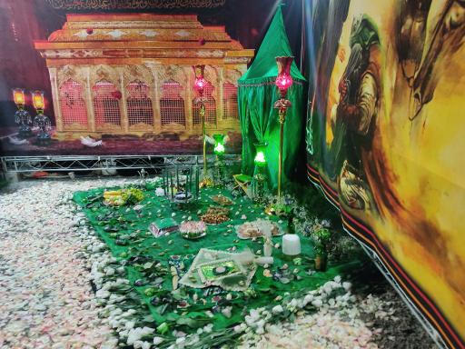 عکس ایستگاه صلواتی شهید محسن حججی 