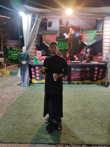 عکس ایستگاه صلواتی شهید محسن حججی 