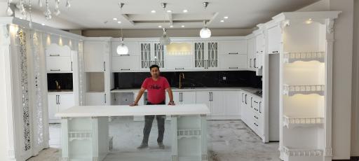 عکس کابینت mdf مرجان چوب