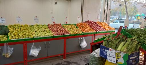 عکس بازار میوه و تره بار اقدسیه