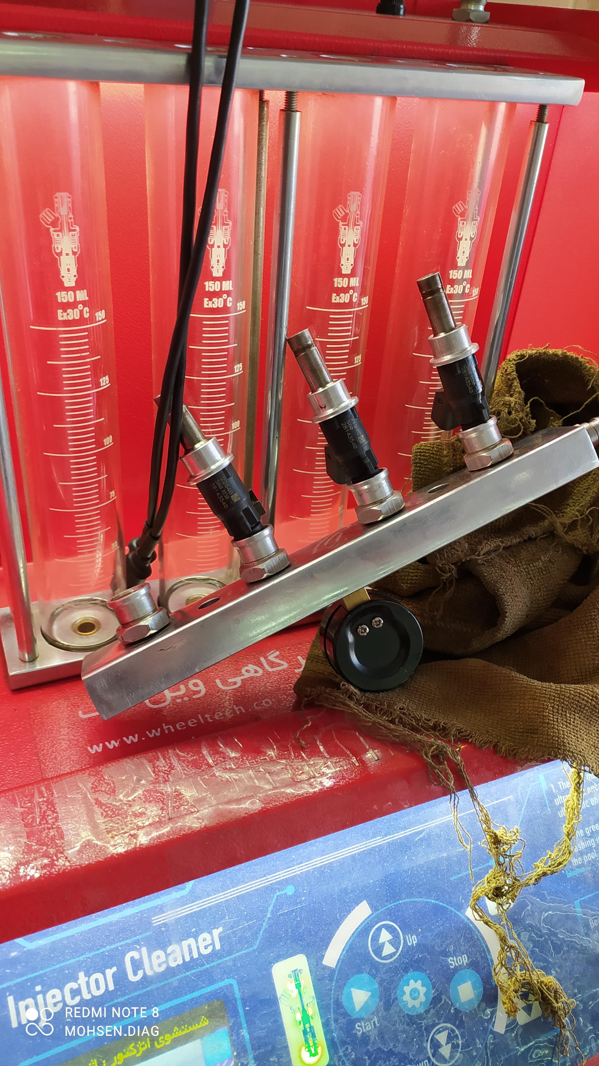 عکس خدمات دیاگ وتنظیم موتور سلیمانی 