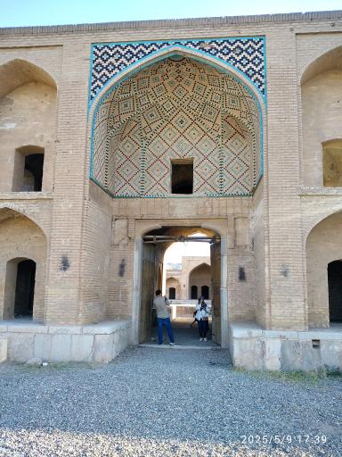 عکس کاروانسرای گبرآباد قمصر