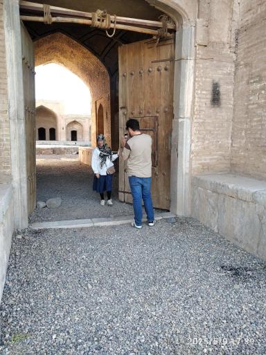 عکس کاروانسرای گبرآباد قمصر