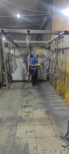 عکس خدمات رنگ الکترواستاتیک (رنگ کوره‌ای)