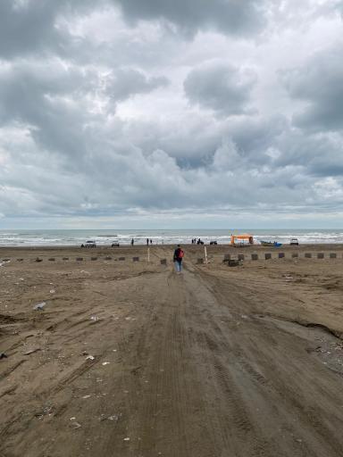 عکس ساحل دریا محمودآباد