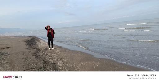 عکس ساحل دریا محمودآباد