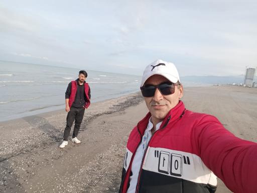 عکس ساحل دریا محمودآباد