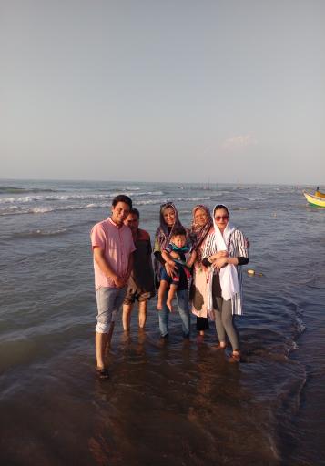 عکس ساحل دریا محمودآباد