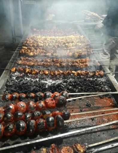 عکس جوجه کباب سنتی حاج شفیع