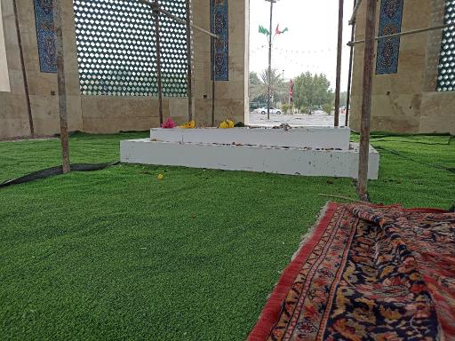 عکس مزار شهید گمنام شهرک تندگویان