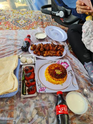 عکس جوجه کباب سنتی حاج شفیع