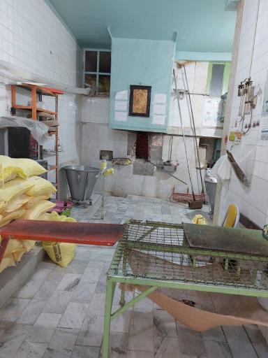 عکس نانوایی سنگک