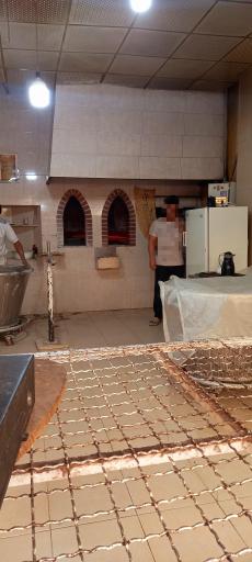 عکس نانوایی سنگک