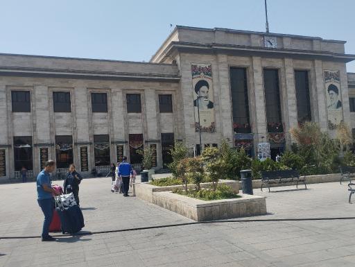 عکس ایستگاه راه آهن تهران