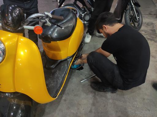 عکس موتورسیکلت بهروزی