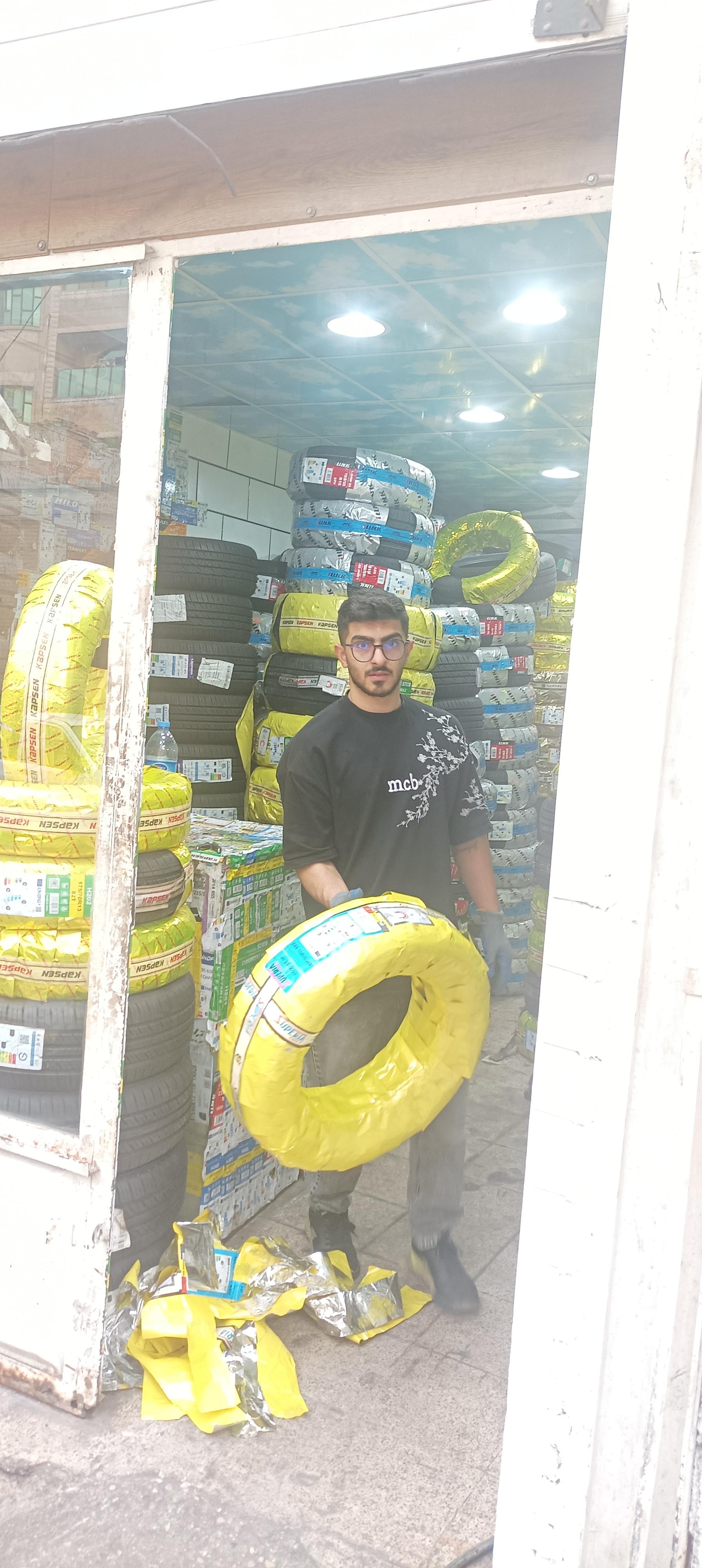 عکس لاستیک نور تایر 