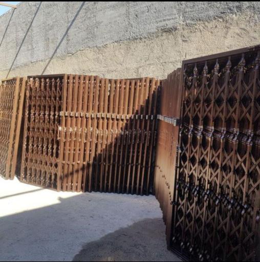 عکس تولیددرب آکاردئونی ایمن صنعت حسین پور