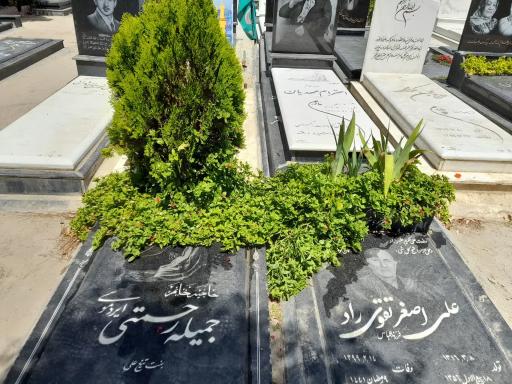 عکس مزار علی اصغر تقوی راد