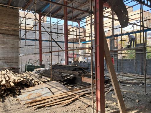 عکس مسجد امام (در حال ساخت)