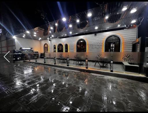 عکس کافه رستوران درخت طلایی