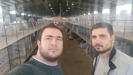 عکس انبار مرکزی ستاره قطعات بنیس