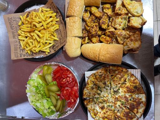 عکس فست فود شب