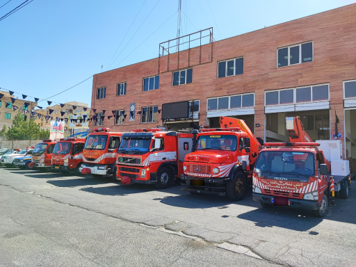 عکس ایستگاه آتش نشانی مارلیک