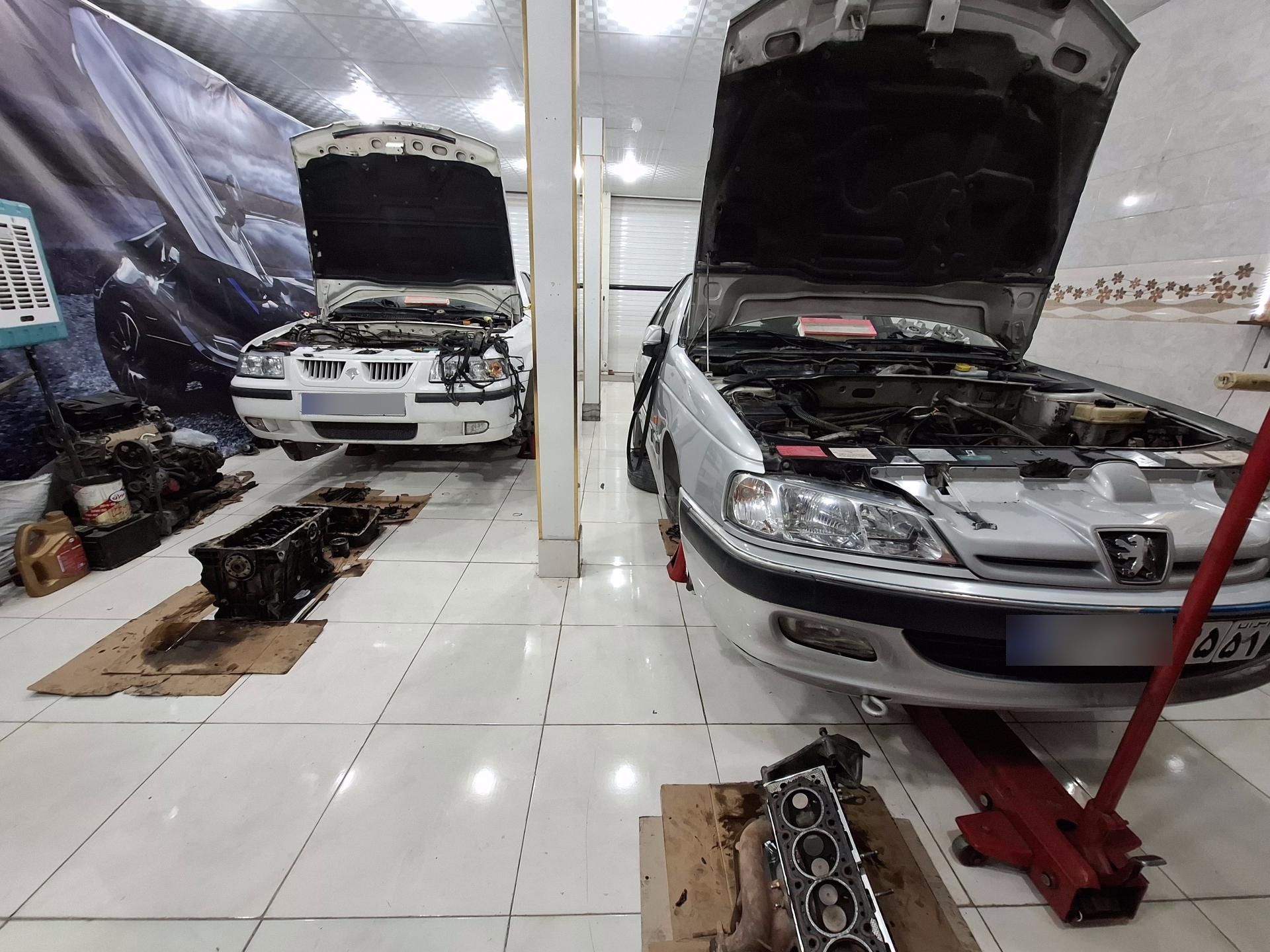 عکس تعمیرگاه تخصصی باواریا