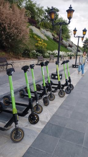 عکس ایستگاه اسکوتر برقی رورو