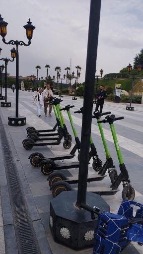 عکس ایستگاه اسکوتر برقی رورو
