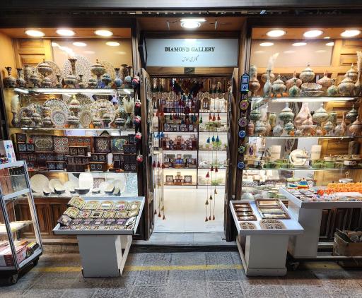 عکس گالری الماس صنایع دستی سفال وسرامیک