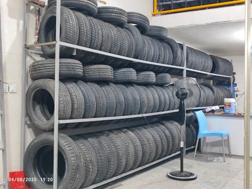 عکس لاستیک و باطری سامانه ای کورش