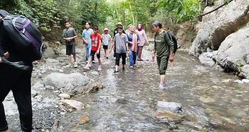 عکس آبشار سیبان دره