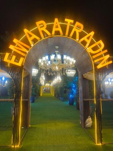 عکس باغ تالار رادین