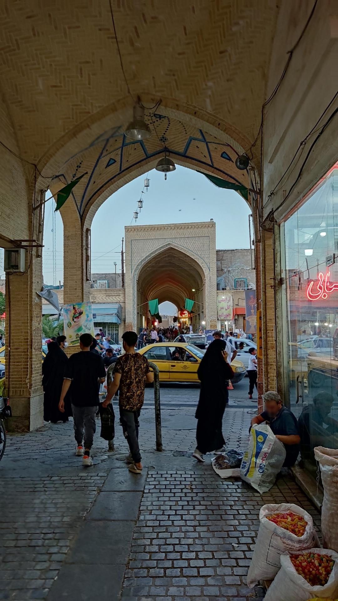 عکس بازار بزرگ کاشان (بازار مسگرها)