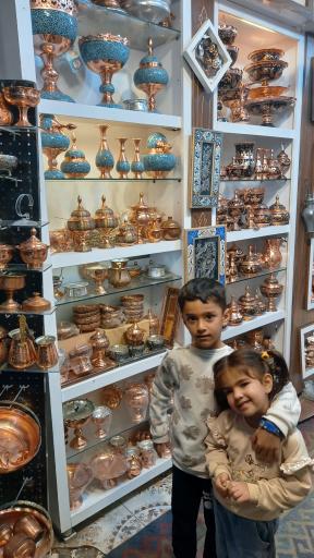 عکس بازار بزرگ کاشان (بازار مسگرها)