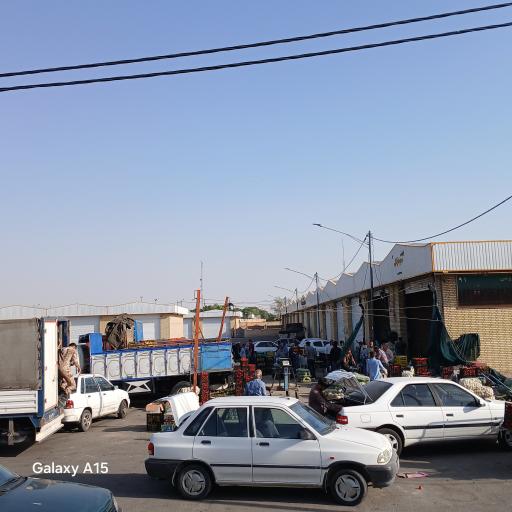 عکس میدان میوه و تره بار کاشان