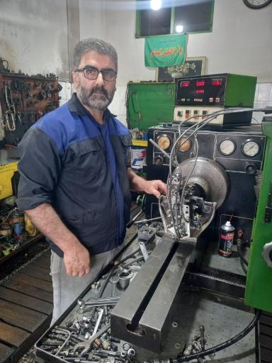 عکس سرویس پمپ و انژکتور استاندارد محمدی 