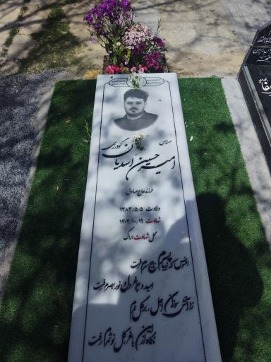 عکس مزار امیرحسین اسدیان گودرزی
