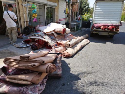 عکس قالیشویی آذر نمونه