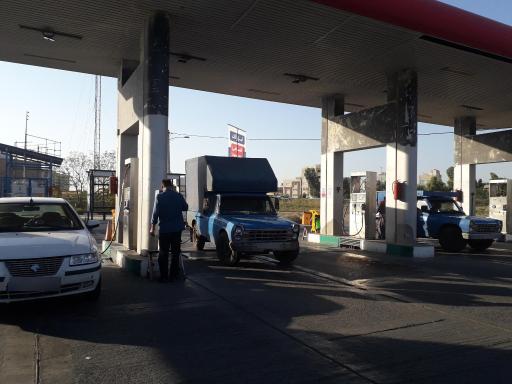 عکس جایگاه گاز CNG