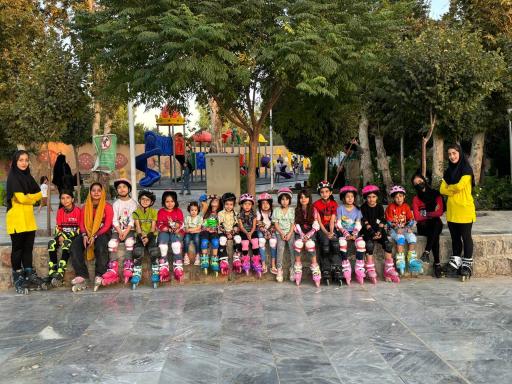 عکس آموزش اسکیت 