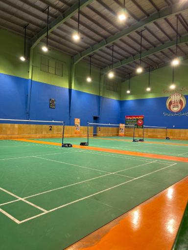 عکس تالار و هیئت بدمینتون