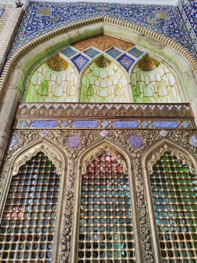 عکس پنجره فولاد حضرت معصومه