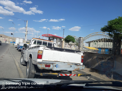 عکس پمپ گاز CNG شقایق شهرداری بومهن